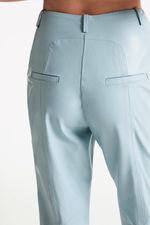 Calça de Couro Legítimo Katha Acqua