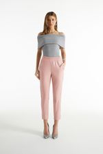 Calça de Couro Legítimo Duda Quartzo