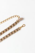 Cinto de Couro com Argolas Boston Bruma