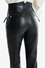 Calça de Couro Legítimo Jolie Preto