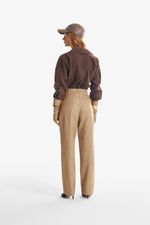 Calça de Couro Legítimo Sanny Bruma