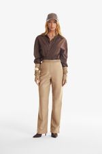 Calça de Couro Legítimo Sanny Bruma