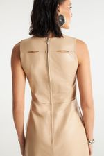 Vestido de Couro Legítimo FIG+GC Craft