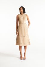 Vestido de Couro Legítimo FIG+GC Craft