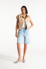Blusa de Couro Legítimo FIG+GC Craft
