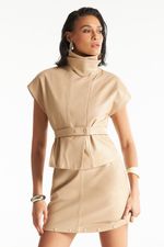 Blusa de Couro Legítimo FIG+GC Craft