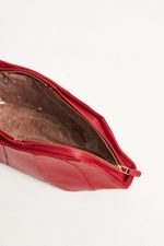 Necessaire de Couro Liba Vermelho