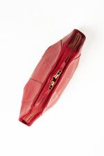 Necessaire de Couro Liba Vermelho