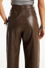 Calça de Couro Legítimo Theo Truffle
