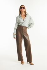 Calça de Couro Legítimo Theo Piedra