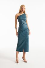 Vestido de Couro Legítimo Senna Pérsia