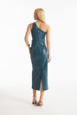 Vestido de Couro Legítimo Senna Pérsia