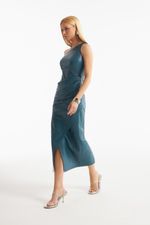 Vestido de Couro Legítimo Senna Pérsia