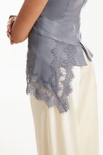 Blusa de Couro Legítimo Simy Coast