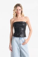 Corselet de Couro Sulli Preto