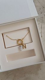 Colar Charm Inicial com Pérola