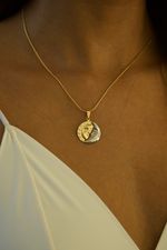 Colar Metades (Sol & Lua)