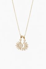 Colar Almas (Sol e Lua Cravejados)