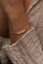 Pulseira Baguete Zircônias 