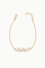 Pulseira Baguete Zircônias 