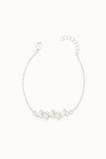 Pulseira Baguete Zircônias 