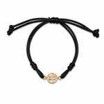Pulseira Lapidada (Fio de Seda)