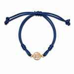 Pulseira Lapidada (Fio de Seda)