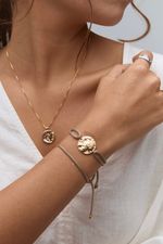 Combo Fio Pulseira Medalha