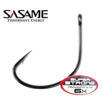 ANZOL WIDE GAP SUPER STRONG HOOK BLACK SASAME 6X N.2/0 C/6