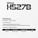 ESTOJO PARA ACESSÓRIOS COM EVA H527B ALBATROZ