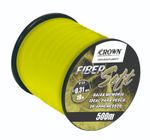 LINHA FIBER SOFT AMARELAS 500 MTS CROWN