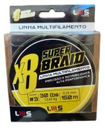 LINHA MULTI SUPER BRAID 8X 150 MTS LUMIS