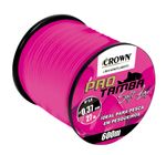LINHA PRO TAMBA SOFT ROSA 600 MTS CROWN
