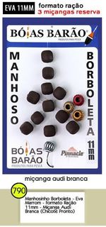 MANHOSINHO BARÃO BORBOLETA 11MM