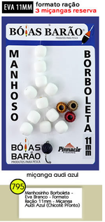 MANHOSINHO BARÃO BORBOLETA 11MM
