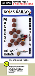 MANHOSINHO BARÃO BORBOLETA 11MM