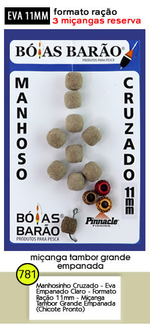 MANHOSINHO BARÃO CRUZADO 11MM