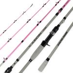 VARA ALBACORA PINK GREY PARA CARRETILHA  
