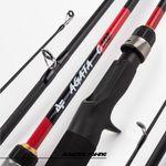 VARA ALBATROZ AGATA 6-12LBS CARRETILHA 2 PARTES