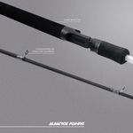 VARA ALBATROZ NEW DIAMOND 502 6-12LBS CARRETILHA 2 PARTES - 1,50 MTS
