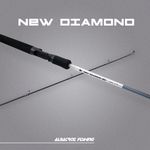 VARA ALBATROZ NEW DIAMOND 502 6-12LBS CARRETILHA 2 PARTES - 1,50 MTS