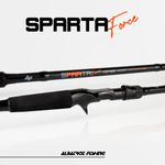 VARA ALBATROZ SPARTA FORCE 80LBS - 2,40MTS CARRETILHA