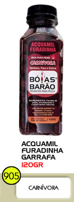 ACQUAMIL FURADINHA BARÃO GARRAFA 120G