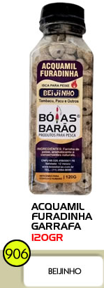 ACQUAMIL FURADINHA BARÃO GARRAFA 120G