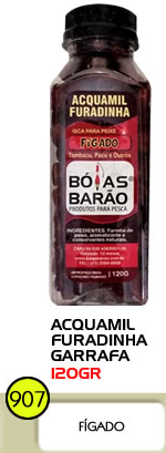 ACQUAMIL FURADINHA BARÃO GARRAFA 120G