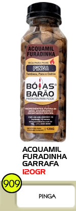 ACQUAMIL FURADINHA BARÃO GARRAFA 120G