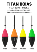 BOIA CEVADEIRA TITAN KOBRA 65GMS