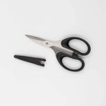 TESOURA 12CM SERRILHADA CORTA MULTIFILAMENTO