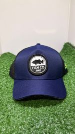 BONÉ FISH CO 2026 - AZUL E PRETO