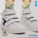 Tênis Ortopédico Infantil Branco Fisiovital – Órtese para Alinhamento Postural e Conforto